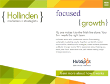 Tablet Screenshot of hollinden.com